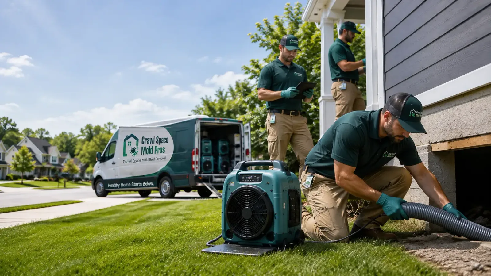 Crawl Space Mold Removal in Wakeman, OH
